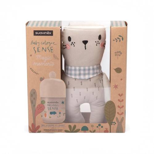 SUAVINEX Baby Set Sense Cologne 100ml +Teddy